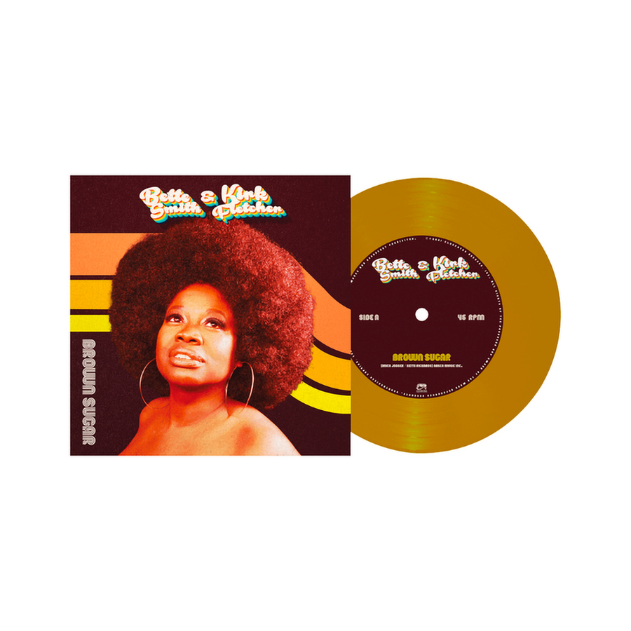 Bette Smith & Kirk Fletcher - Brown Sugar Exclusive Limited Edition Gold Color 7” Vinyl LP Record