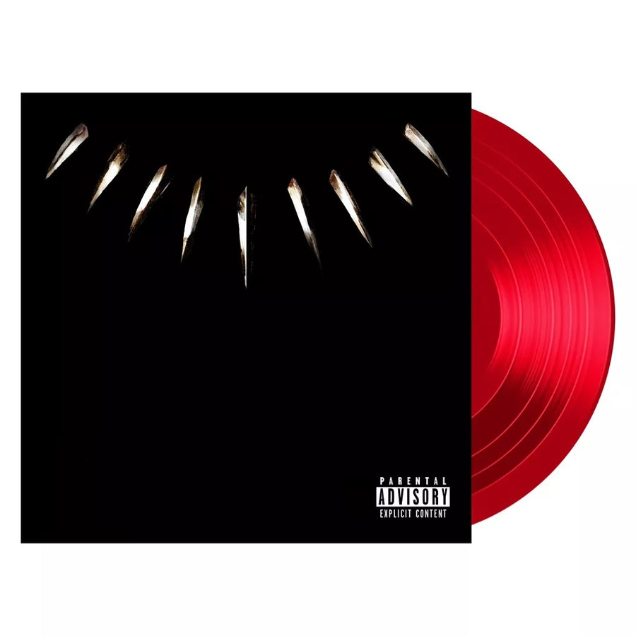 Kendrick Lamar Black Panther The Album Music From And Inspired By Translucent Exclusive Red Colored Vinyl LP