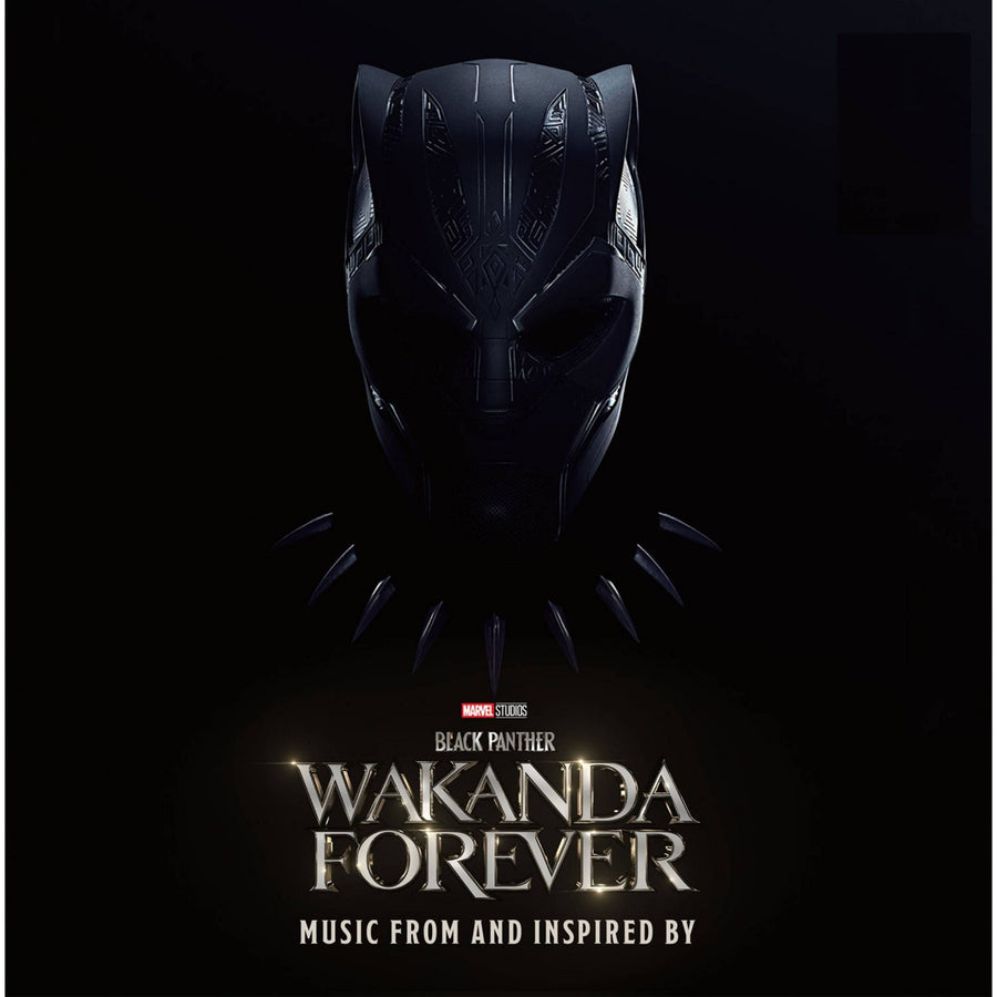 Black Panther Wakanda Forever Music From & Inspired by Exclusive Limited Edition Ice Black Color Vinyl 2x LP Record