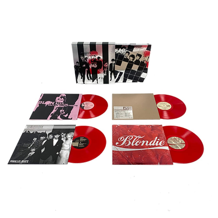 Blondie - Against The Odds: 1974 - 1982 Exclusive Limited Edition Transparent Red Color Vinyl 4x LP Record