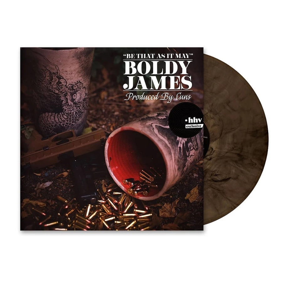 Boldy James & Cuns - Be That As It May Exclusive Clear with Smoke Color Vinyl LP Limited Edition #200 Copies