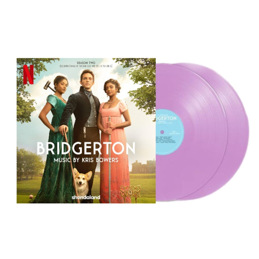 Bridgerton Season Two (Netflix Series Soundtrack) Exclusive Limited Edition Purple Color Vinyl 2x LP Record