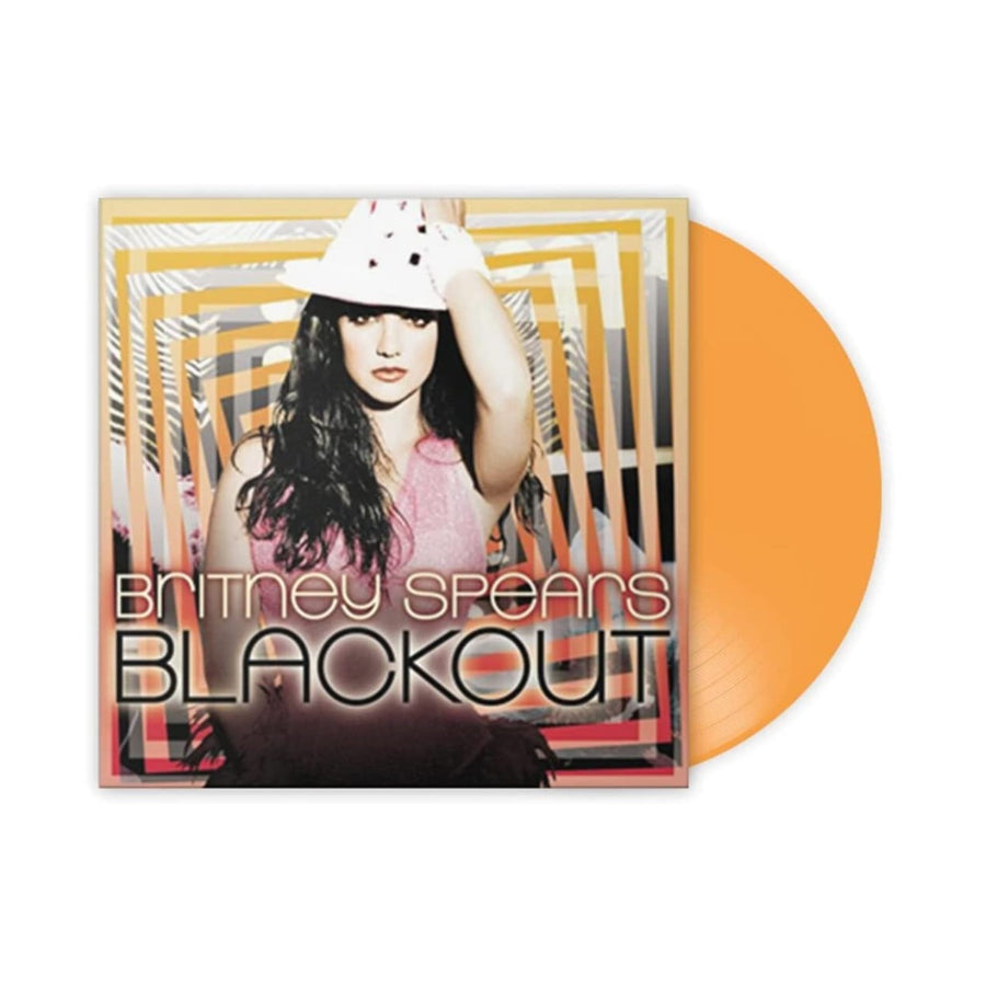 Britney Spears - Blackout Exclusive Limited Edition Orange Color Vinyl LP Record