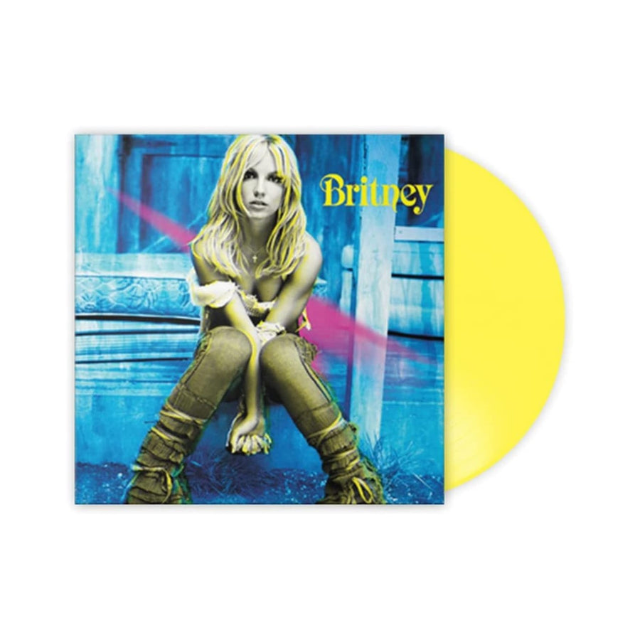 Britney Spears - Britney Exclusive Limited Edition Yellow Color Vinyl LP Record