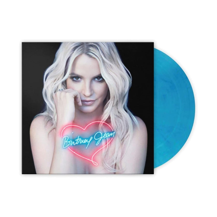 Britney Spears - Britney Jean Exclusive Limited Edition Blue Color Vinyl LP Record