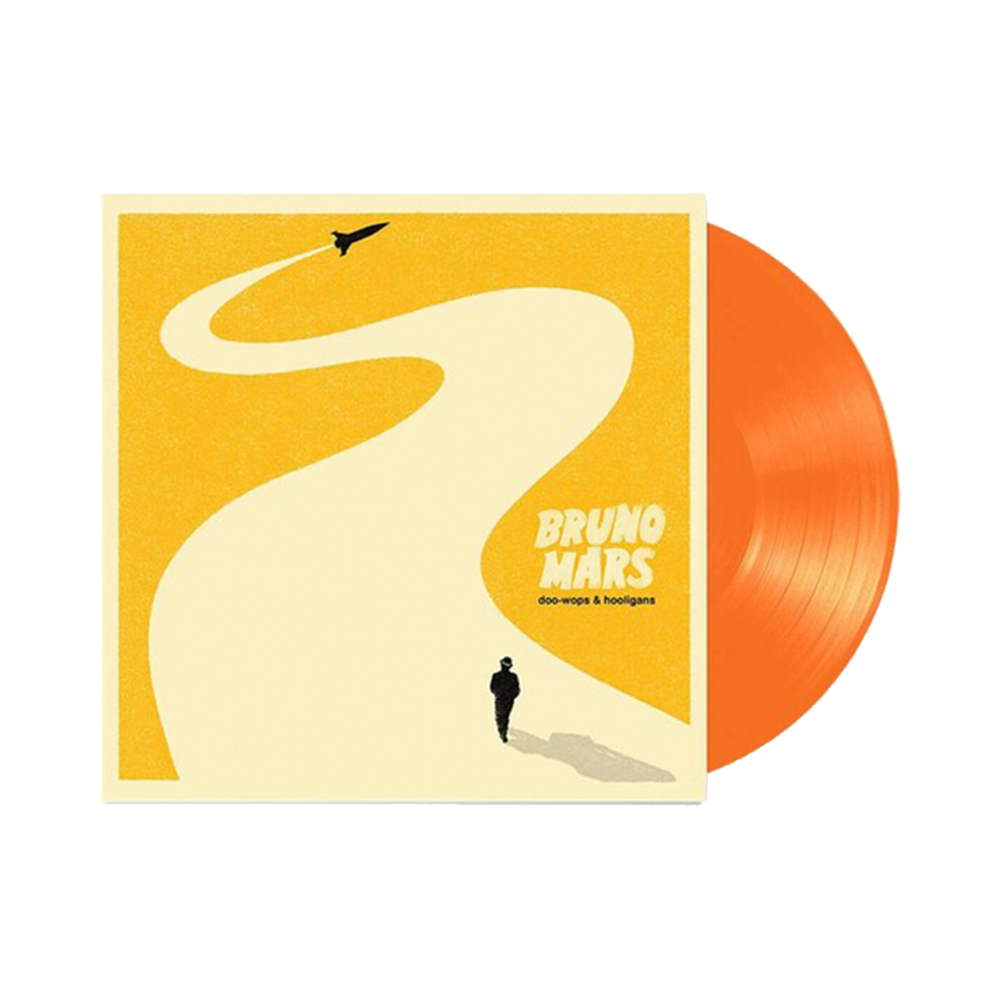 Bruno Mars - Doo-Wops & Hooligans Exclusive Limited Edition Orange Color Vinyl LP Record