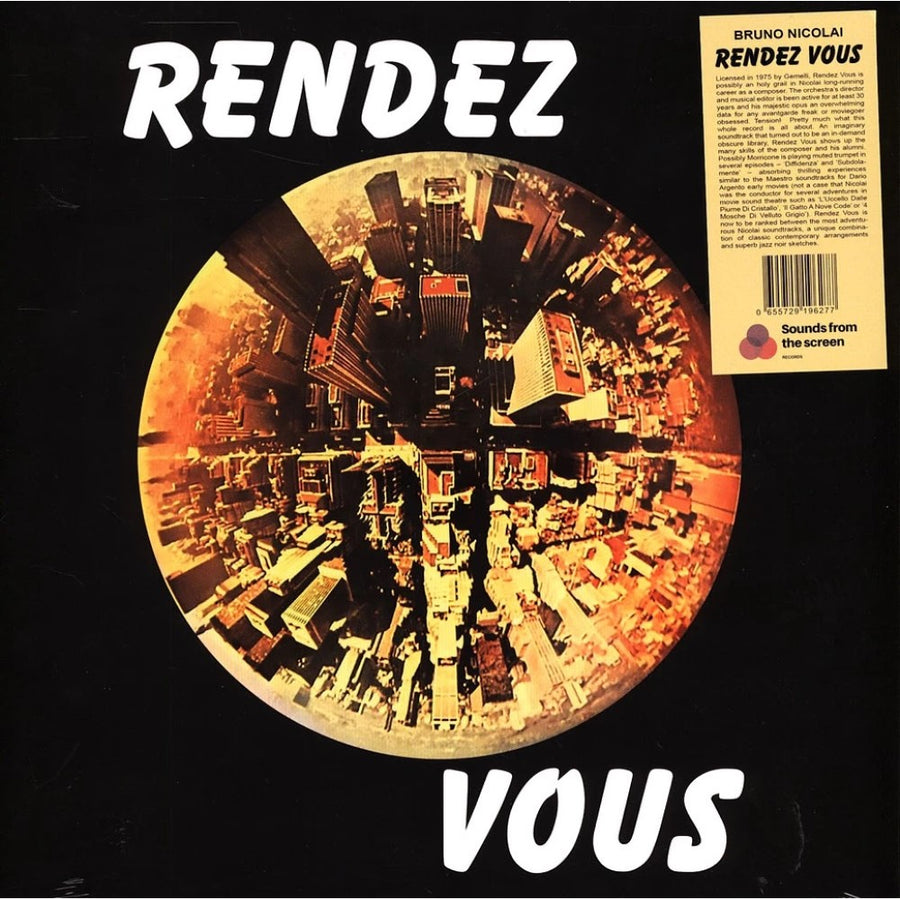 Bruno Nicolai - Rendez-Vous Exclusive Green Color Vinyl LP Limited Edition #100 Copies