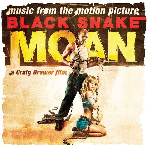 Black Snake Moan Exclusive Limited Edition Orange Swirl Colored Vinyl LP Record