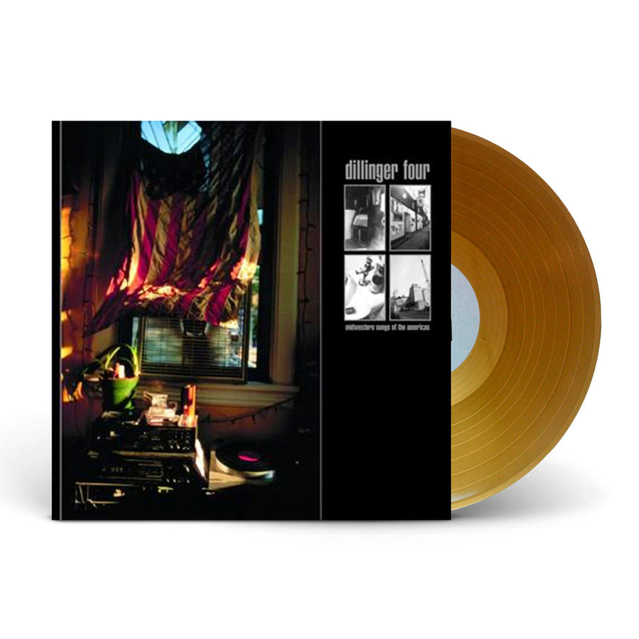 Dillinger Four - Midwestern Songs Of The Americas Exclusive Limited Gold Color Vinyl LP