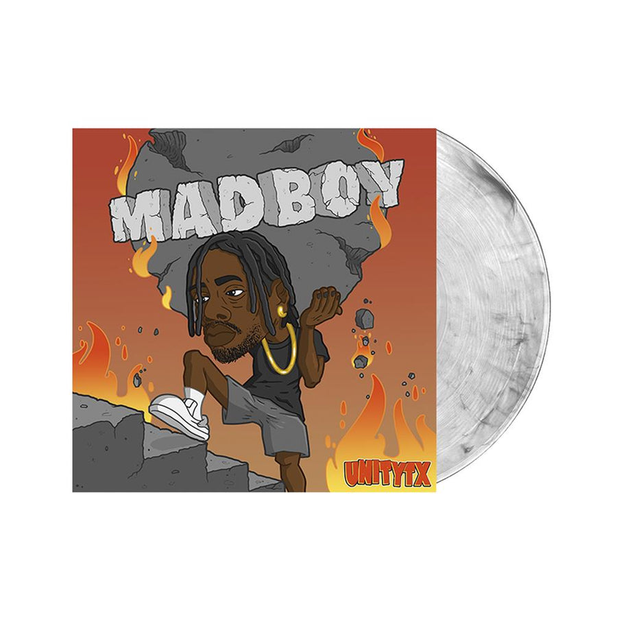 Unitytx ‎- Madboy Limited Edition Clear With Heavy Black Smoke Vinyl [LP_Record]