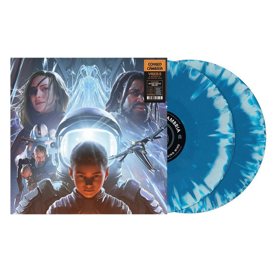 Coheed & Cambria - Vaxis II: A Window of the Waking Mind Exclusive Limited Edition Blue Swirl 2xLP Vinyl Record