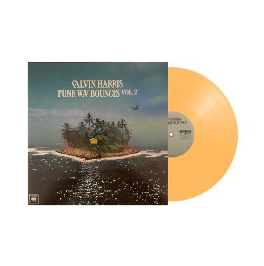 Calvin Harris - Funk Wav Bounces Volume 2 Exclusive Limited Edition Transparent Orange Color Vinyl LP Record