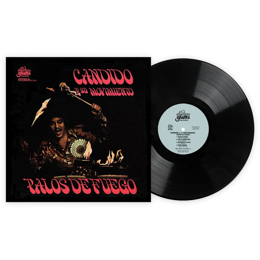 Candido Y Su Movimiento - Palos De Fuego Exclusive Black Vinyl LP Record VMP Anthology