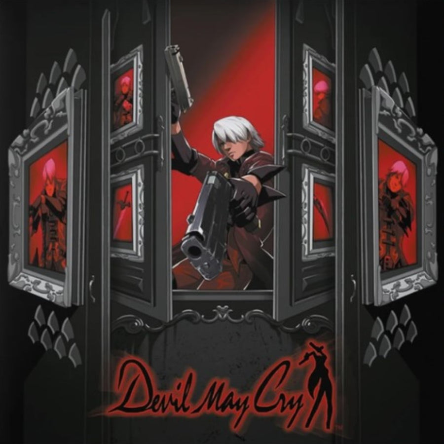 Capcom Sound Team - Devil May Cry (Original Soundtrack) Exclusive Limited Edition Transparent Red/Ochre Color Vinyl 2x LP Record