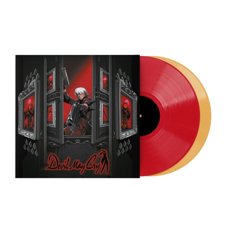 Capcom Sound Team - Devil May Cry (Original Soundtrack) Exclusive Limited Edition Transparent Red/Ochre Color Vinyl 2x LP Record