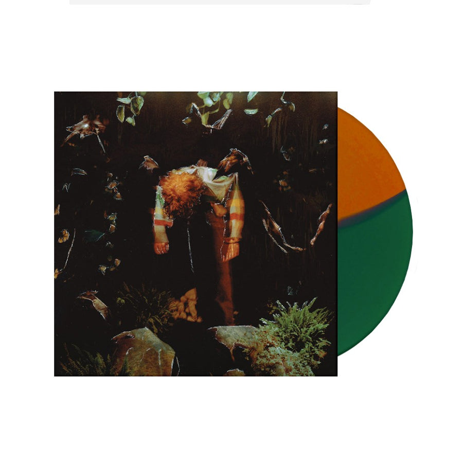 Cavetown - Worm Food Exclusive Half Tangerine/Evergreen Color Vinyl LP Limited Edition #1000 Copies
