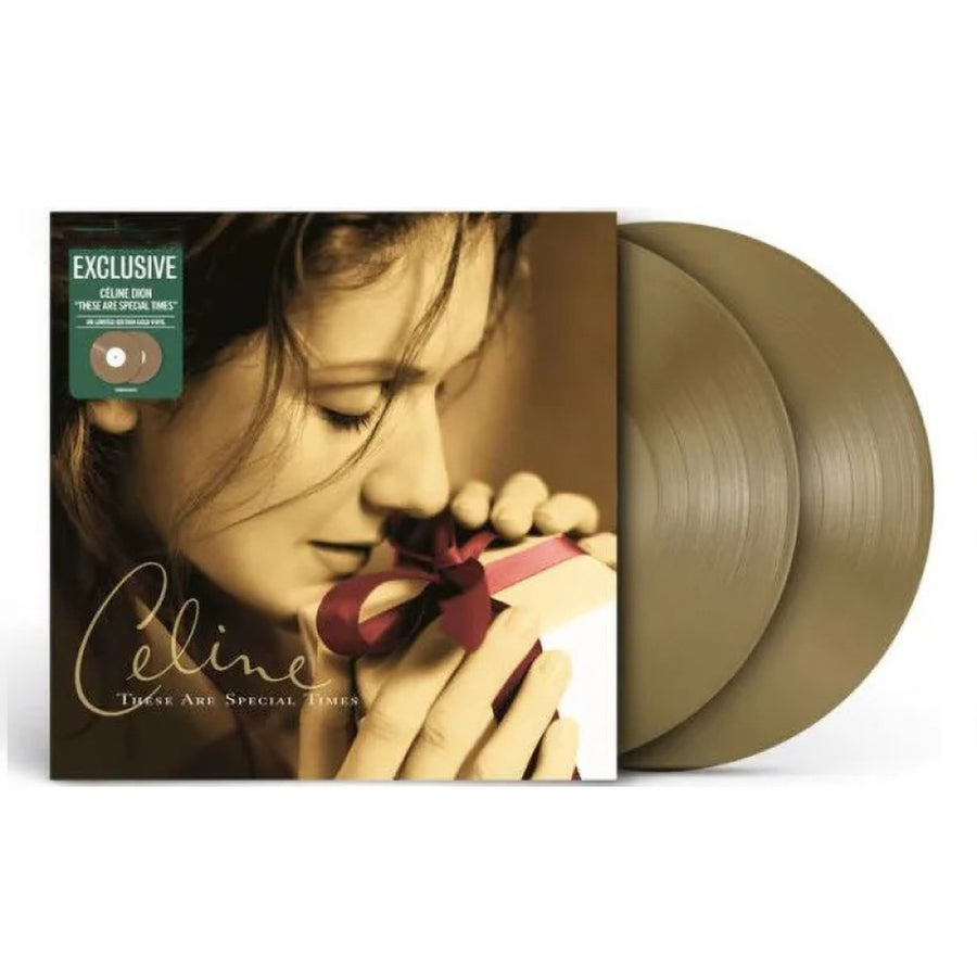 Celine Dion - These Are Special Times Exclusive Limited Edition Gold Color Vinyl 2x LP Record