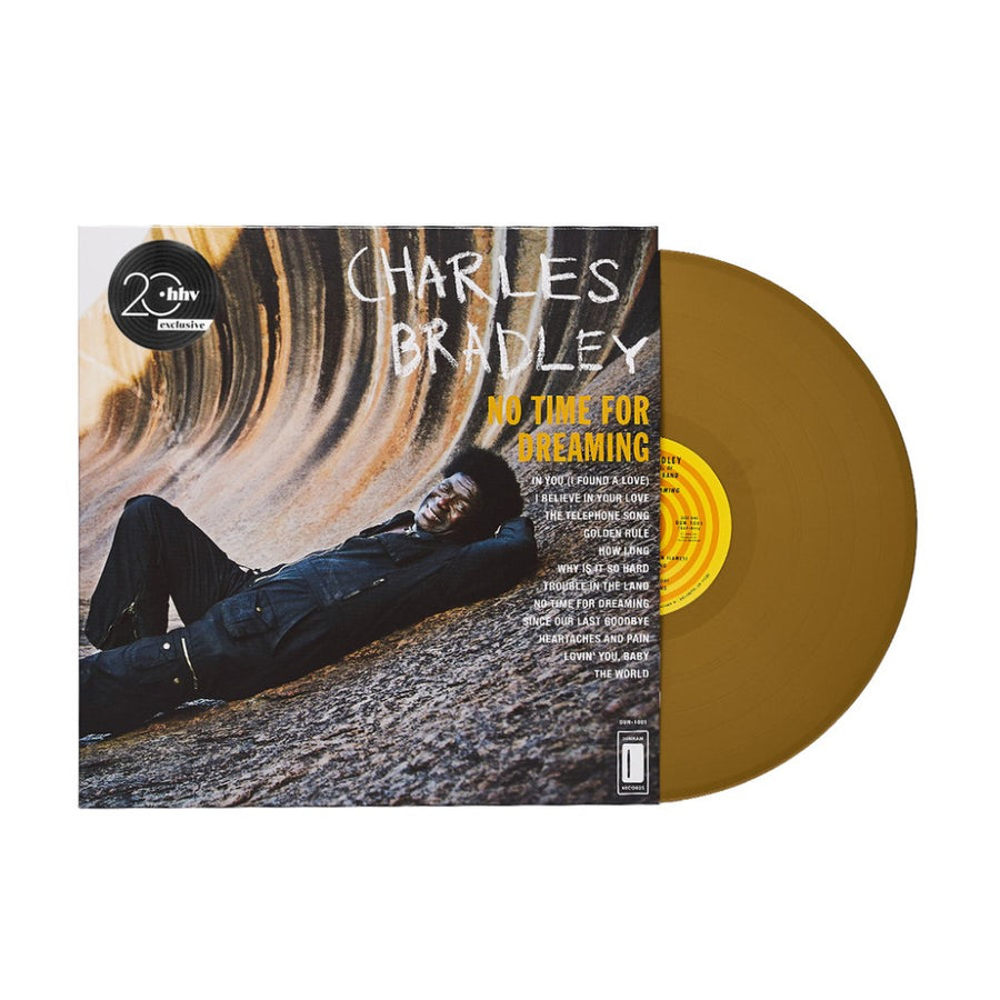 Charles Bradley - No Time For Dreaming Exclusive Gold Vinyl LP Limited Edition #500 Copies