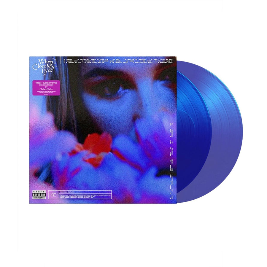 Chelsea Cutler - When I Close My Eyes Exclusive Limited Edition Translucent Blue Color Vinyl 2x LP Record