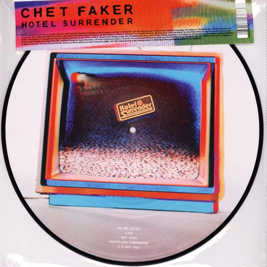 Chet Faker - Hotel Surrender Exclusive Picture Disc Vinyl LP Limited Edition #500 Copies