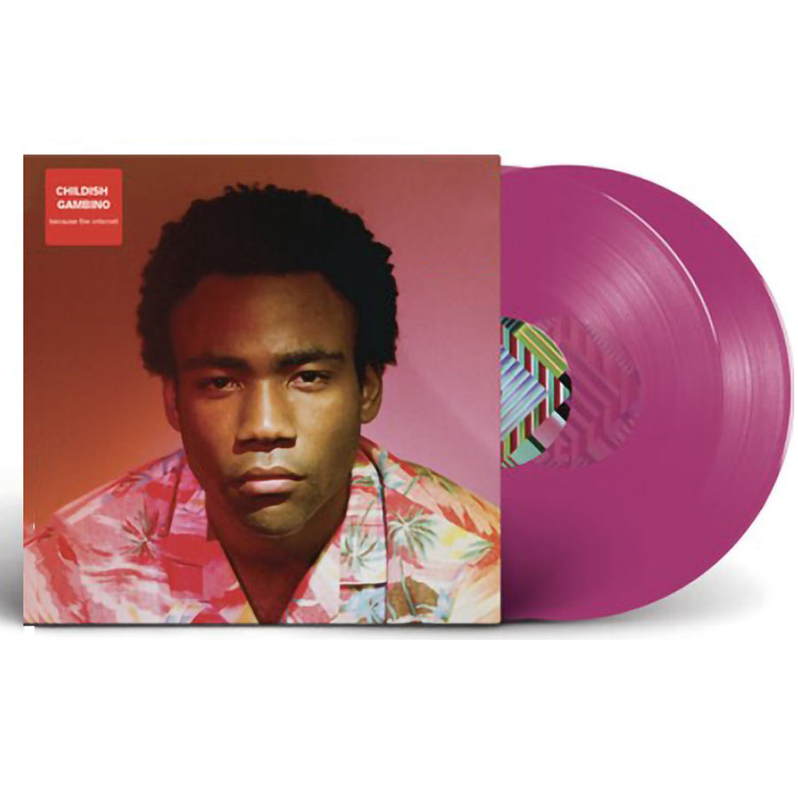 Childish Gambino - Because the Internet Exclusive Pink Toes Color Vinyl 2x LP Record