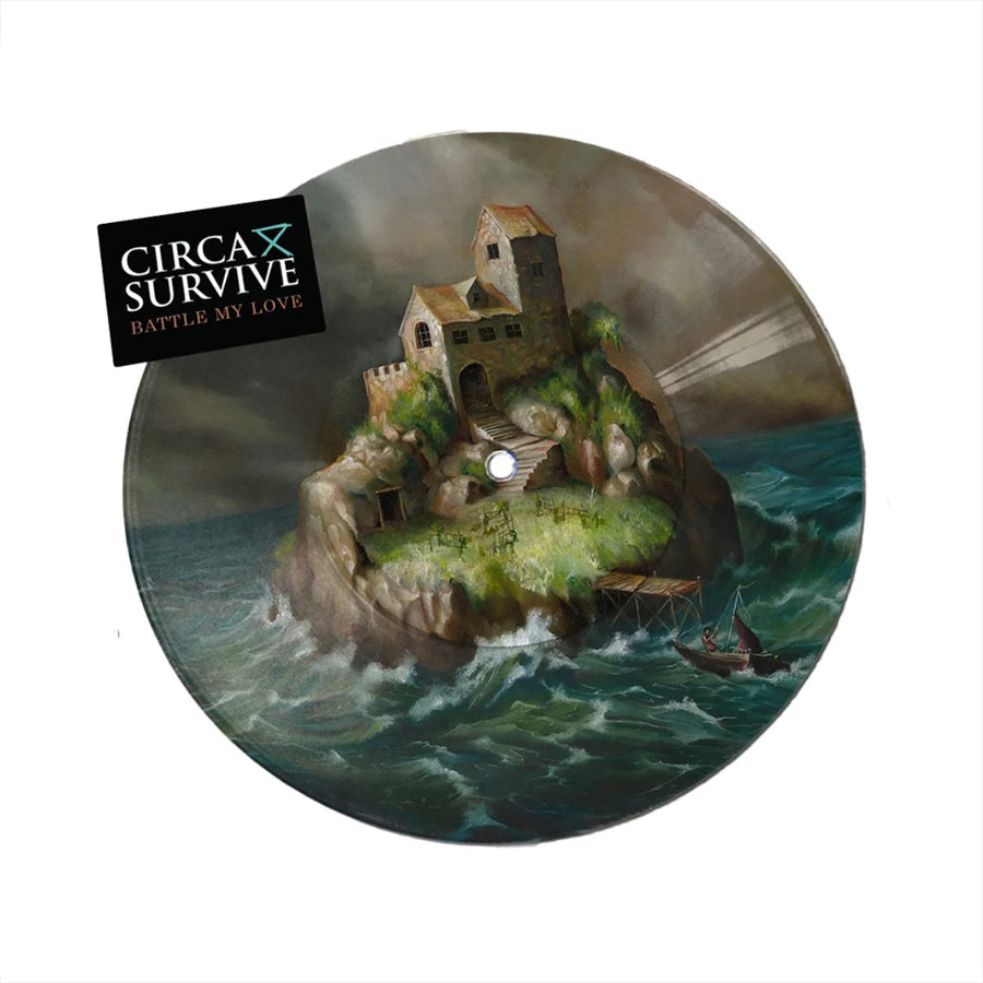 Circa Survive - Battle My Love Exclusive 7” Picture Disc Vinyl LP Limited Edition #2000 Copies