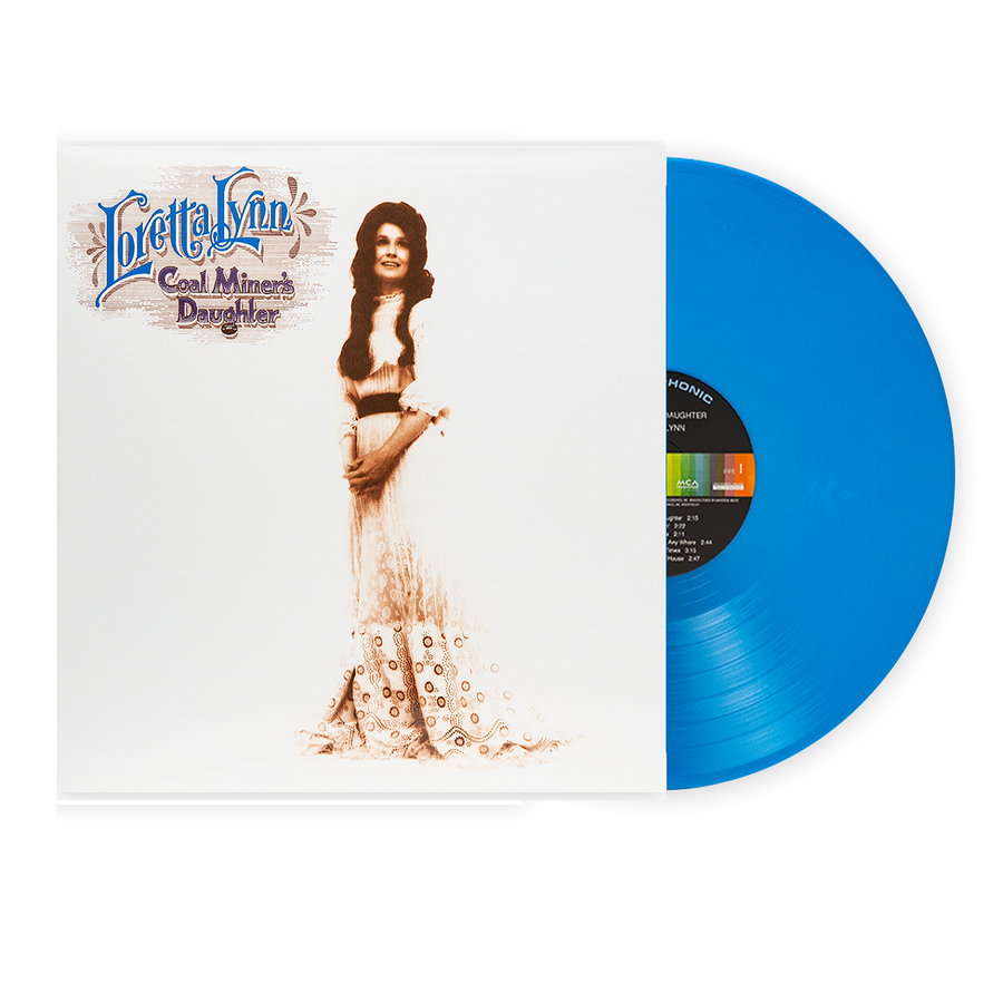 Loretta Lynn - Coal Miners Daughter Exclusive Edition Marbled Blue Vinyl LP Club Edition