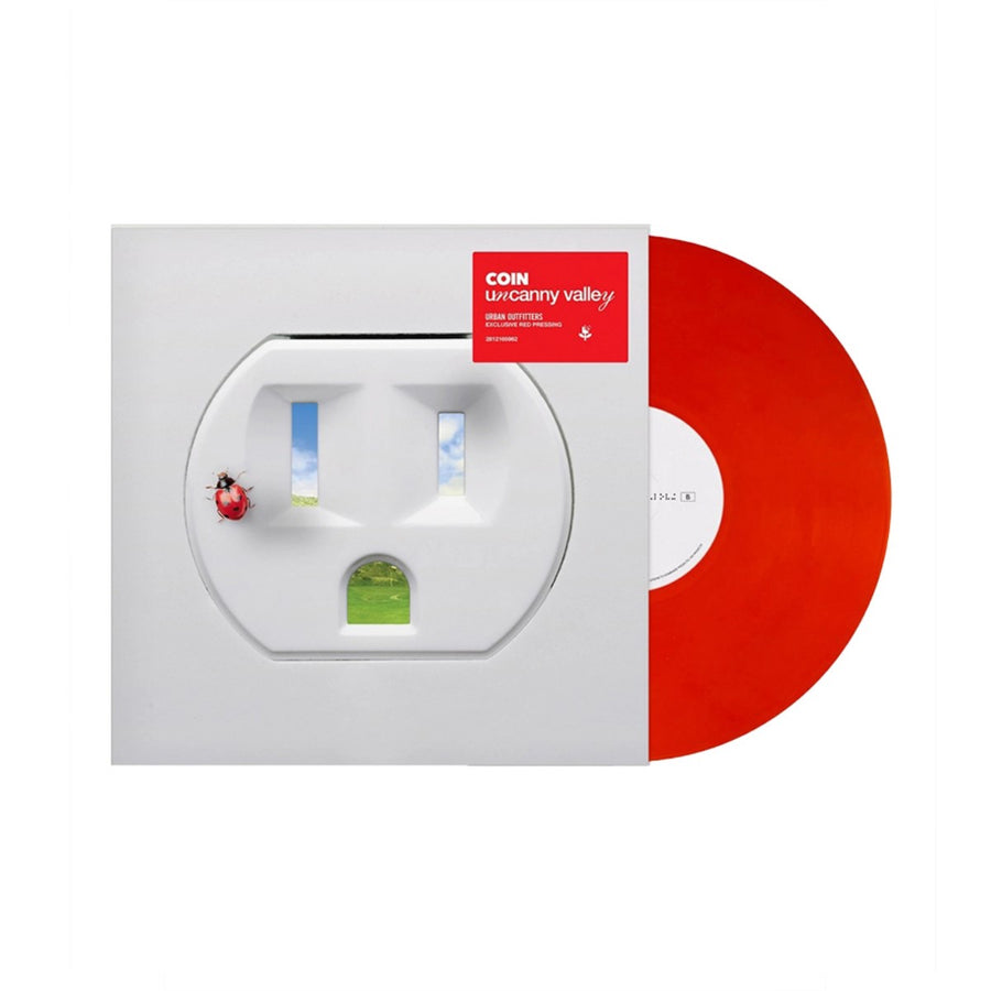 COIN - Uncanny Valley Exclusive Limited Edition Opaque Red Color Vinyl LP Record