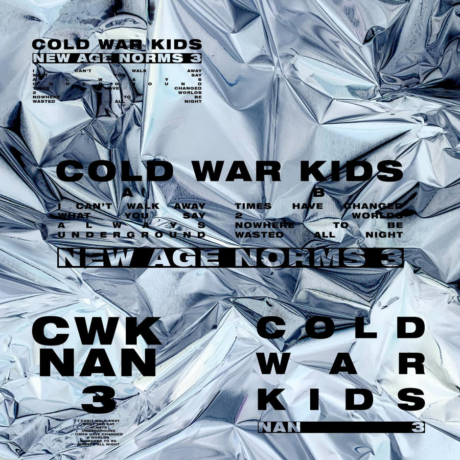 Cold War Kids - New Age Norms 3 Exclusive Limited Edition Neon Yellow Color Vinyl LP Record