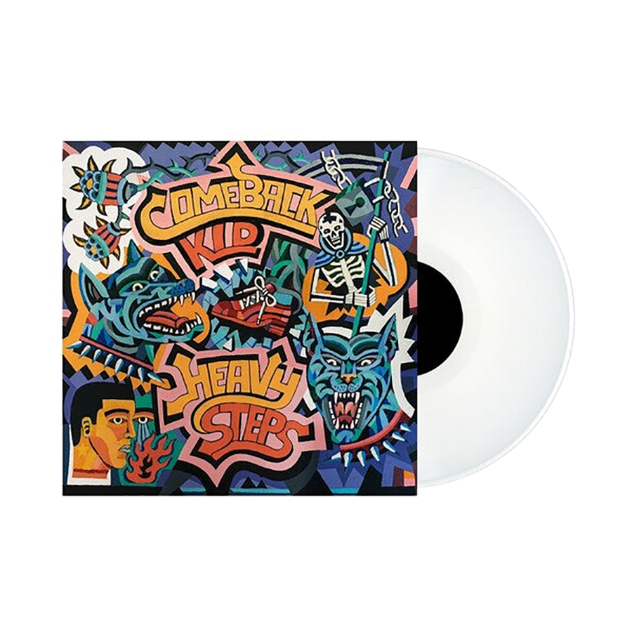 Comeback Kid - Heavy Steps Exclusive Limited Edition White Color Vinyl LP Record
