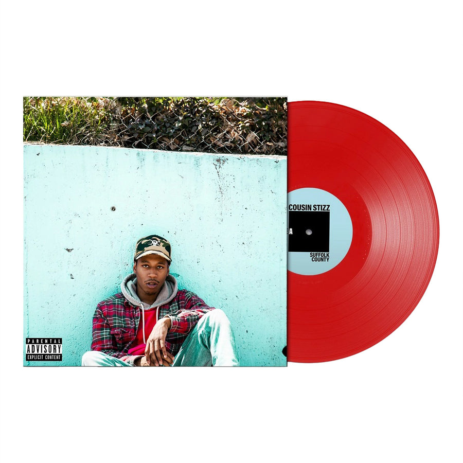 Cousin Stizz - Suffolk County Exclusive Limited Edition Opaque Red Color Vinyl LP Record