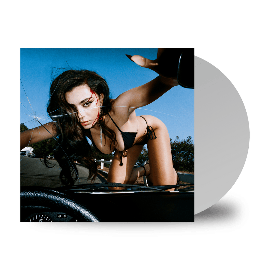 Charli XCX - Crash Exclusive Limited Edition Grey Color Vinyl LP Record