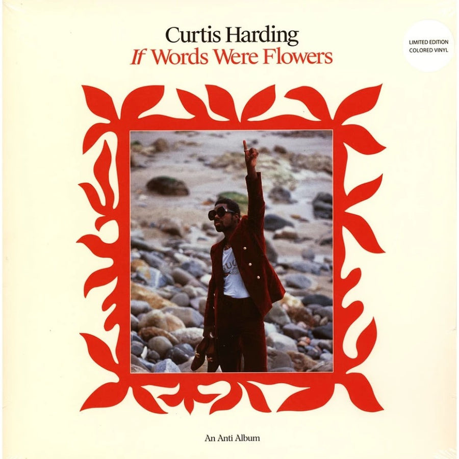 Curtis Harding - If Words Were Flowers Exclusive Snowy White Color Vinyl LP Limited Edition #1000 Copies