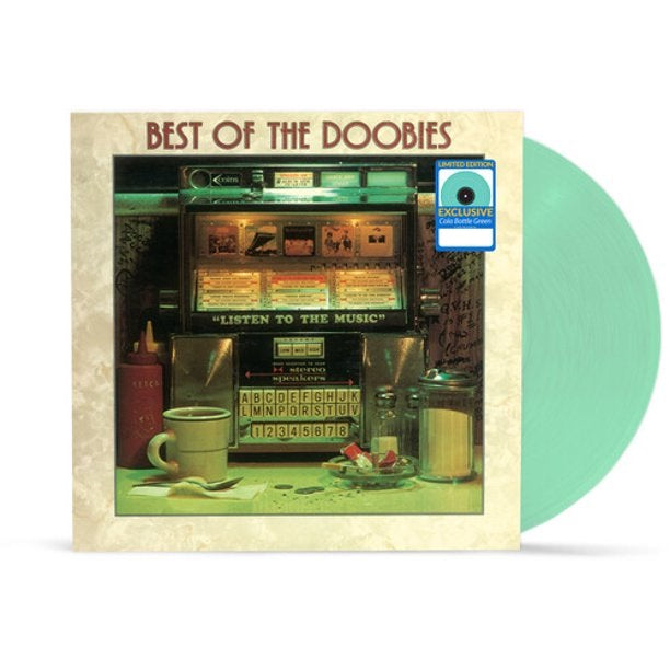 The Doobie Brothers - Best Of The Doobies Exclusive Cola Bottle Green Vinyl LP record