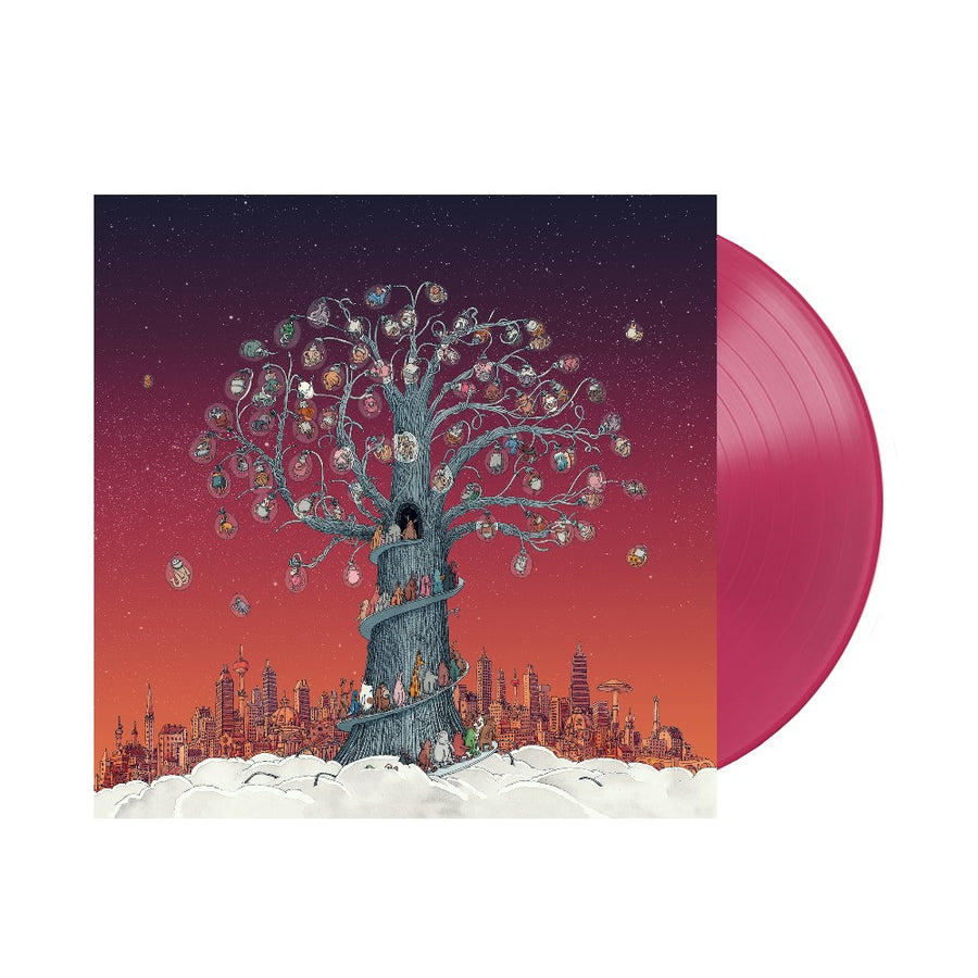 Dance Gavin Dance - Artificial Selection Exclusive Neon Magenta Color Vinyl LP Limited Edition #750 Copies