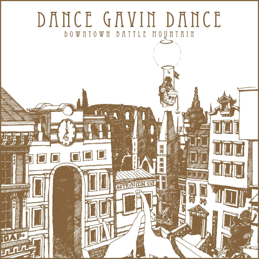 Dance Gavin Dance - Downtown Mountain Battle Exclusive Oxblood Color Vinyl LP Limited Edition #600 Copies