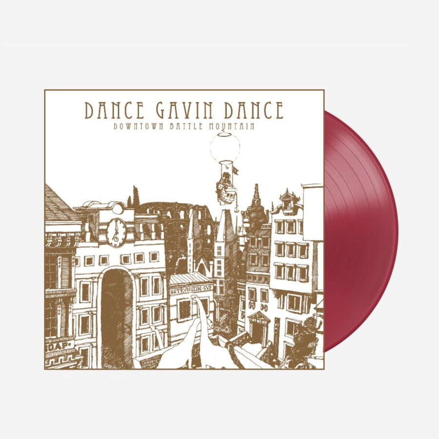 Dance Gavin Dance - Downtown Mountain Battle Exclusive Oxblood Color Vinyl LP Limited Edition #600 Copies