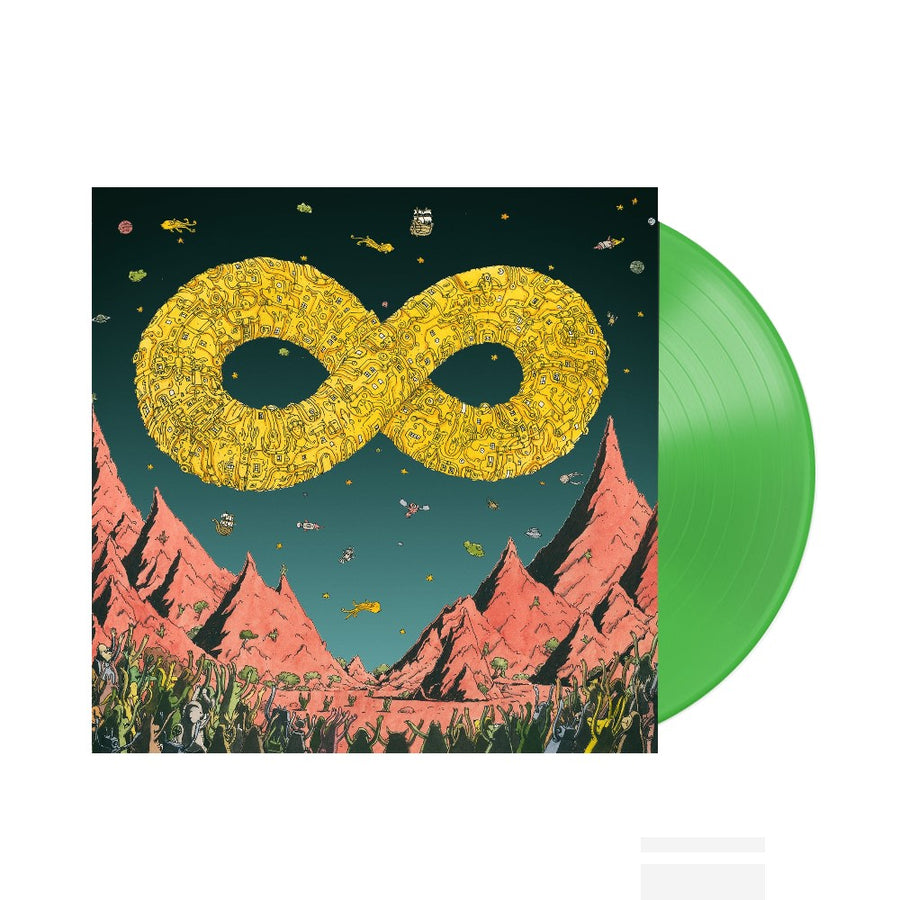 Dance Gavin Dance - Mothership Exclusive Neon Green Color Vinyl LP Limited Edition #1000 Copies