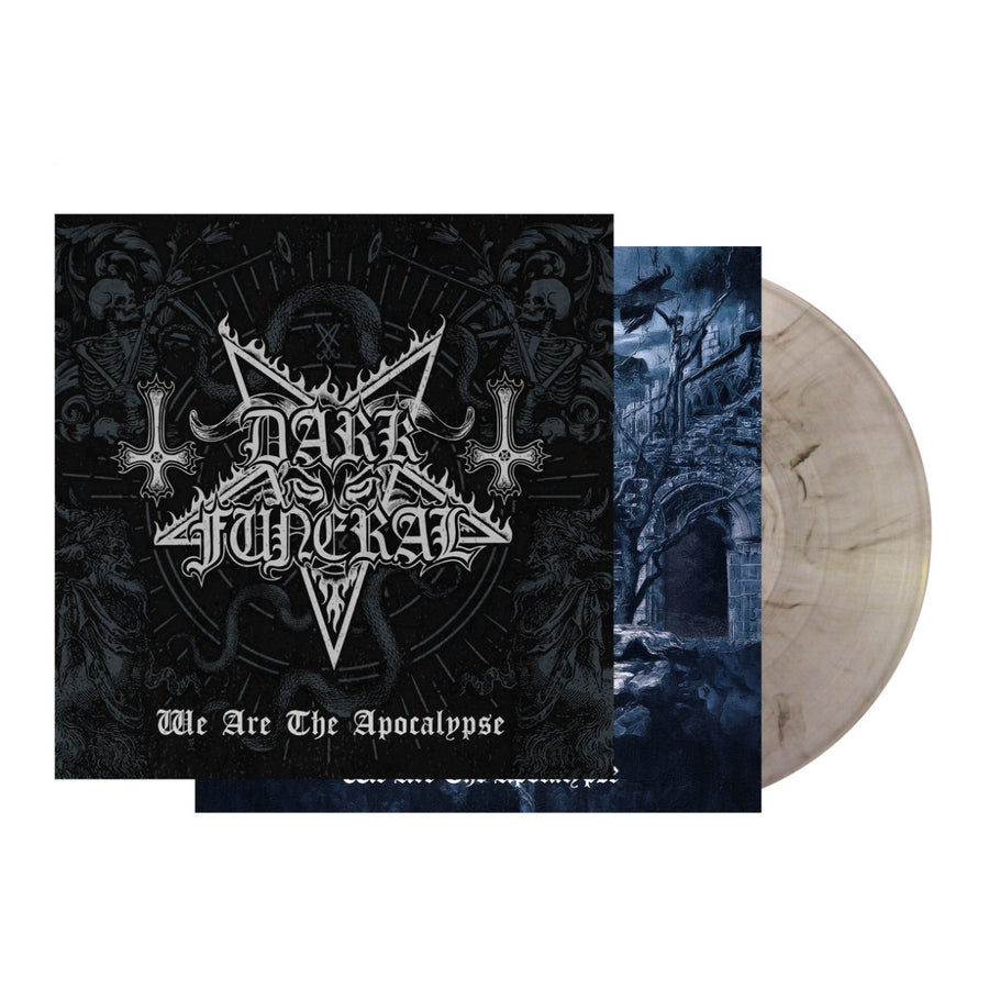 Dark Funeral - We Are the Apocalypse Exclusive Black/Clear Marble Color Vinyl LP + CD Limited to 150 Copies
