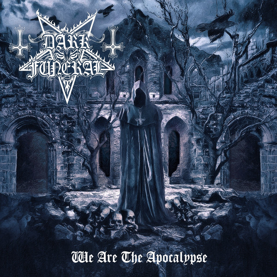 Dark Funeral - We Are the Apocalypse Exclusive Black/Clear Marble Color Vinyl LP + CD Limited to 150 Copies