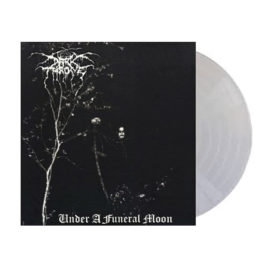 Darkthrone - Under a Funeral Moon Exclusive Silver Vinyl LP Record [Metal Vinyl Club]