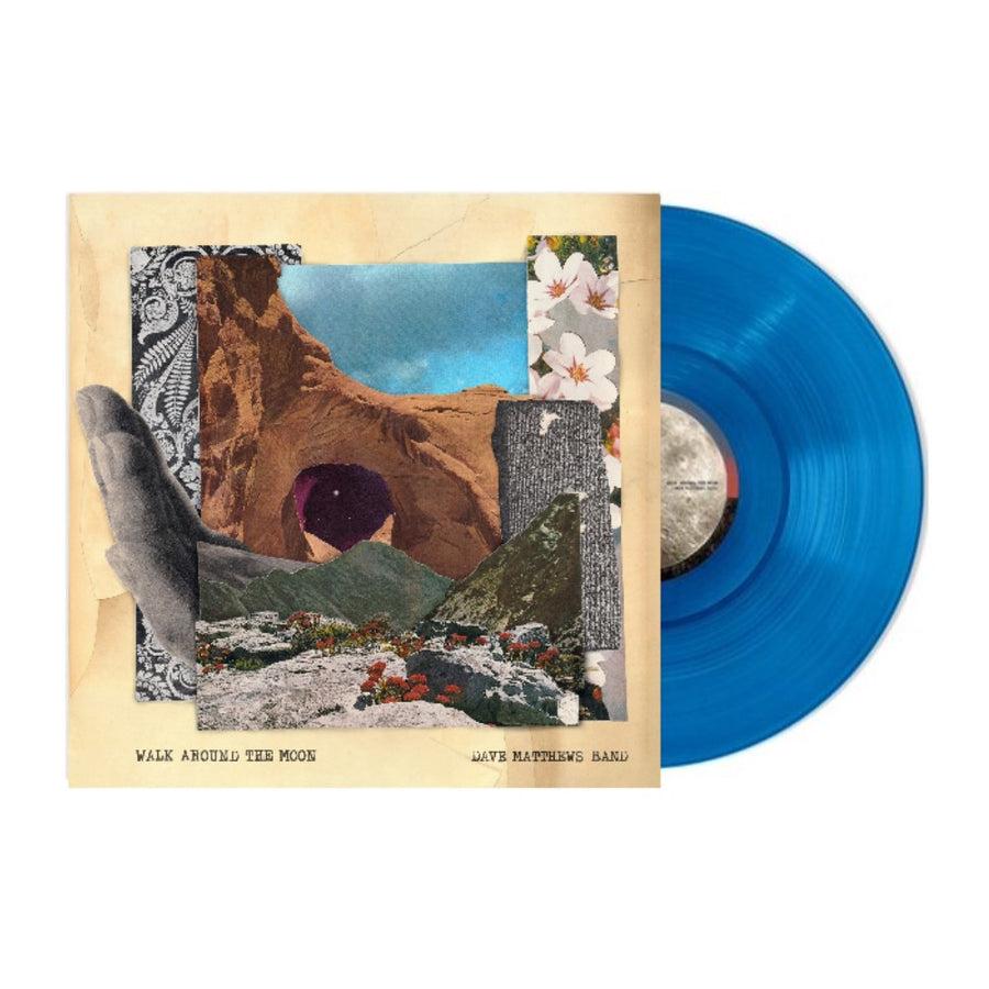 Dave Matthews - Walk Around The Moon Exclusive Limited Edition Translucent Blue Color Vinyl LP Record
