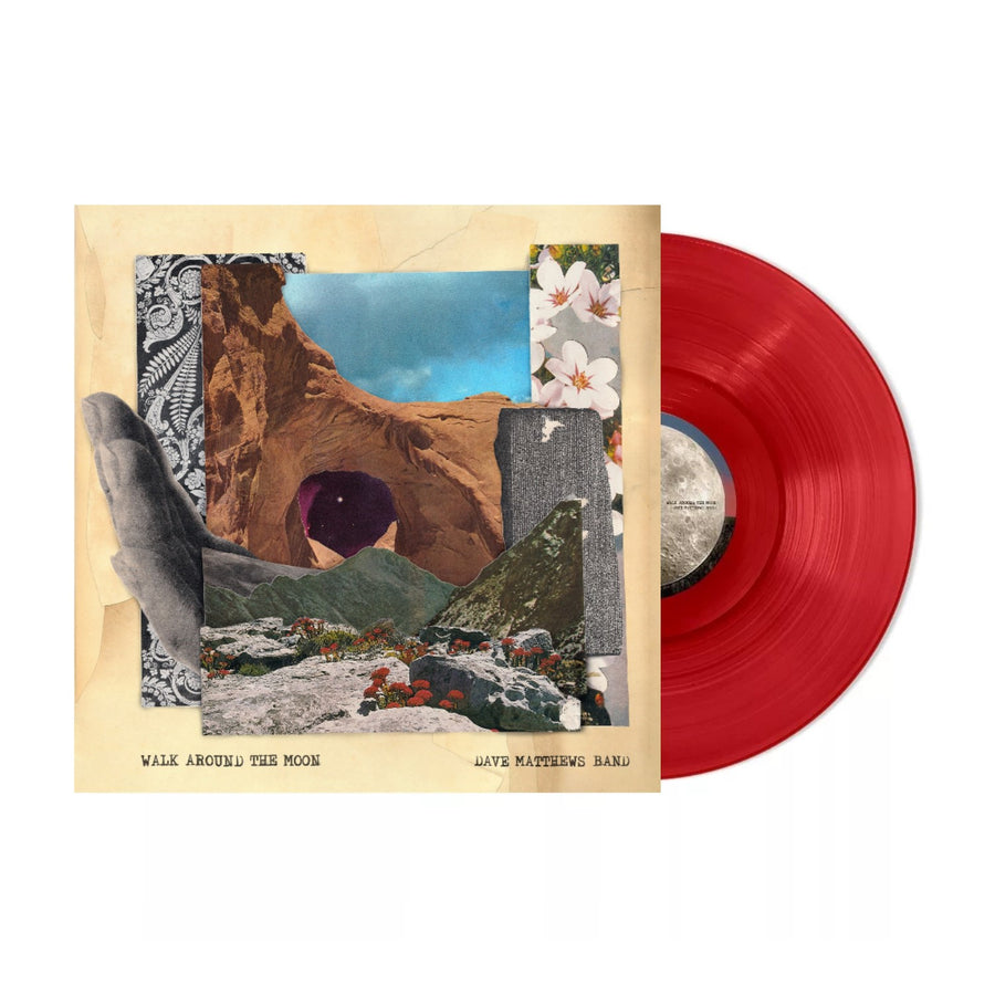 Dave Matthews - Walk Around the Moon Exclusive Limited Edition Translucent Red Color Vinyl LP Record
