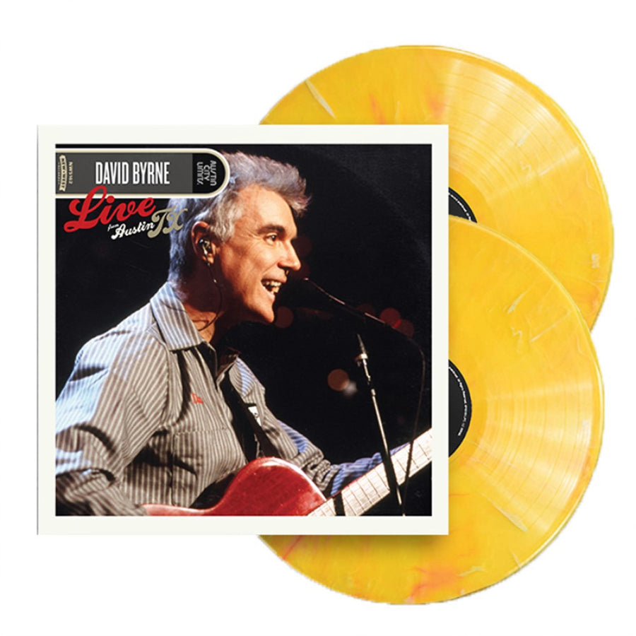 David Byrne - Live at ACL Exclusive Limited Yellow Color Vinyl 2x LP Record