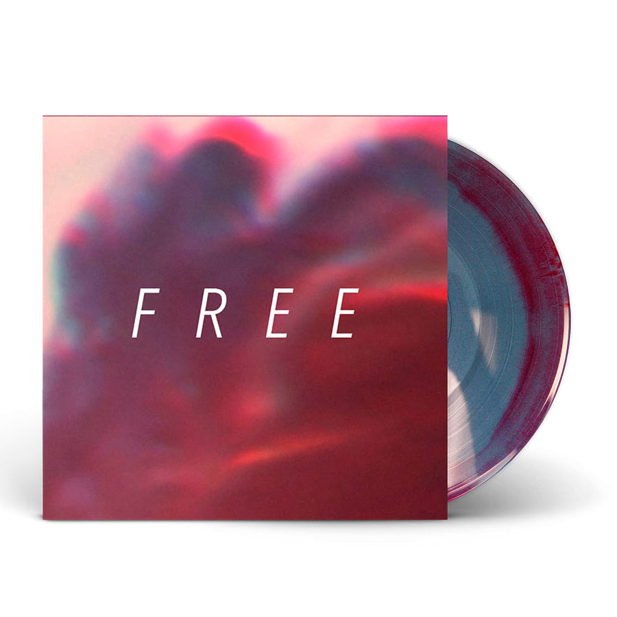 Hundredth - Free Exclusive Limited Edition Creme W/ Grey & Red Color Vinyl LP