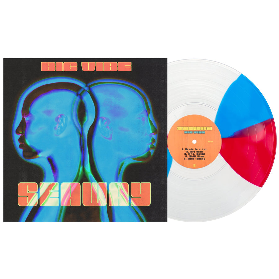 Seaway - Big Vibe Exclusive Clear W/ Blue & Pink Twist Vinyl LP Record