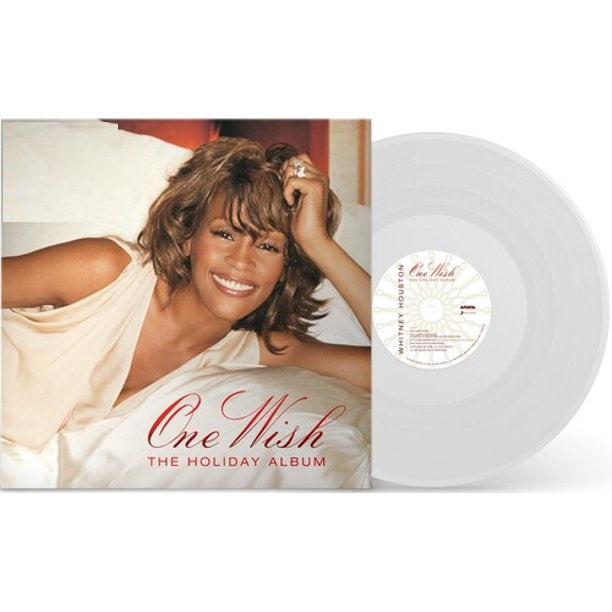 Whitney Houston - One Wish The Holiday Album Exclusive Limited Edition Snowy White Vinyl LP Record