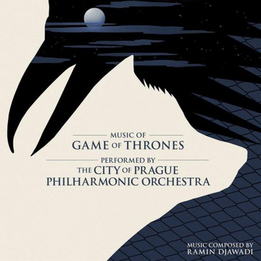The City Of Prague Philharmonic Orchestra Music Of Game Of Thrones Orange Fire Swirl & Blue Ice Swirl Vinyl by Ramin Djawadi