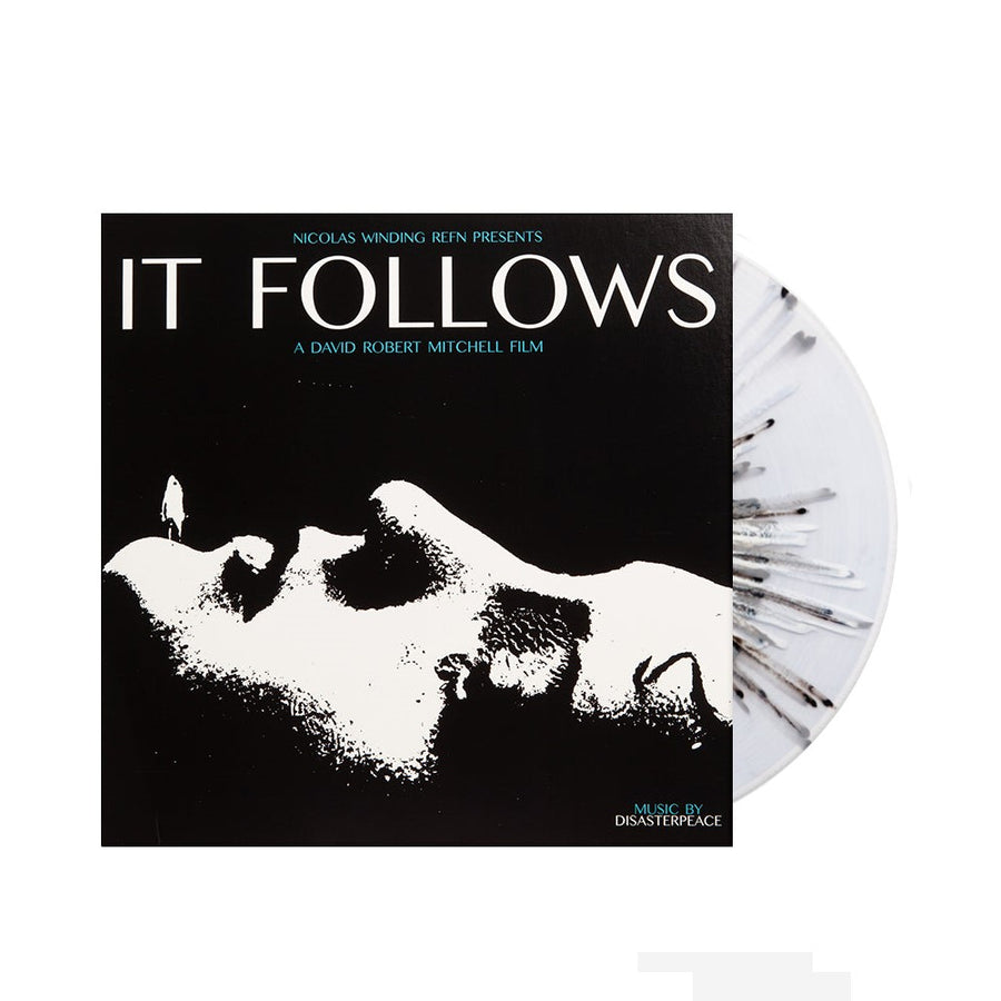 Disasterpeace - It Follows Soundtrack Exclusive Clear/Black & White Splatter Color Vinyl LP Limited Edition #1000 Copies