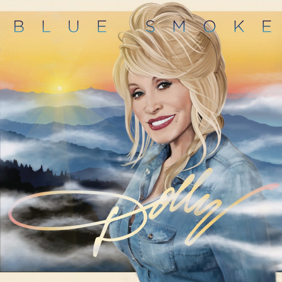 Dolly Parton - Blue Smoke Exclusive Limited Edition Blue Smoke Color Vinyl LP Record